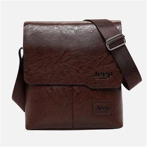 Bolsa JEEP Carteiro Masculina Tiracolo.